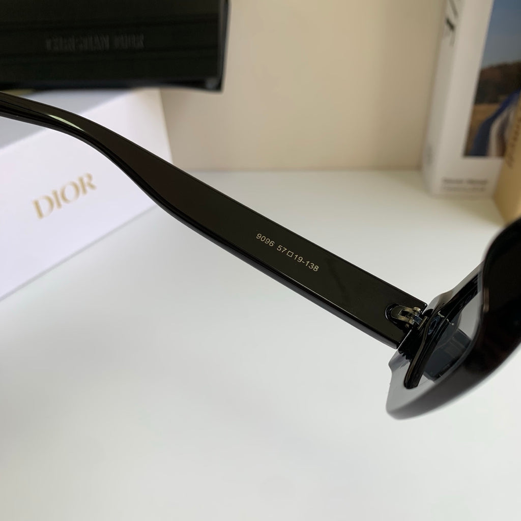 Dior Polarized Cat-Eye Black Lens Sunglasses for Men & Women - 382465 - detail image 7