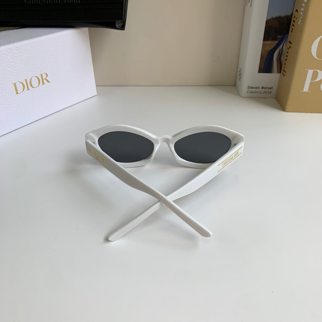Dior Polarized Cat-Eye Silver Lens Sunglasses for Men & Women - detail image 7