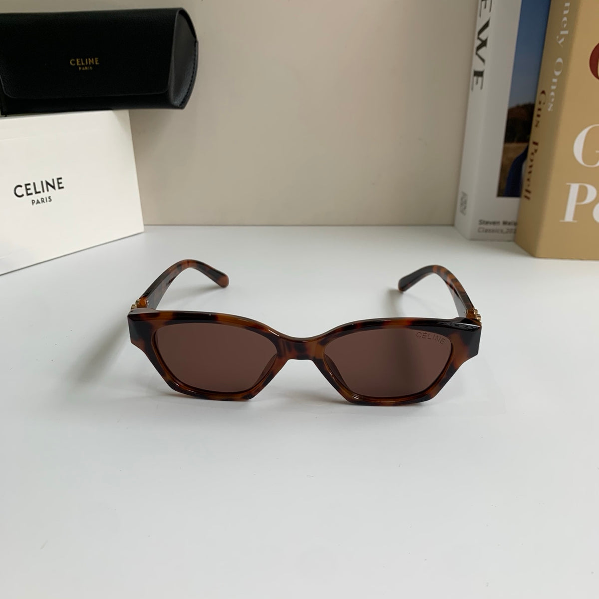 Celine Square Red Lens Sunglasses for Men & Women - 415607 - detail image 3
