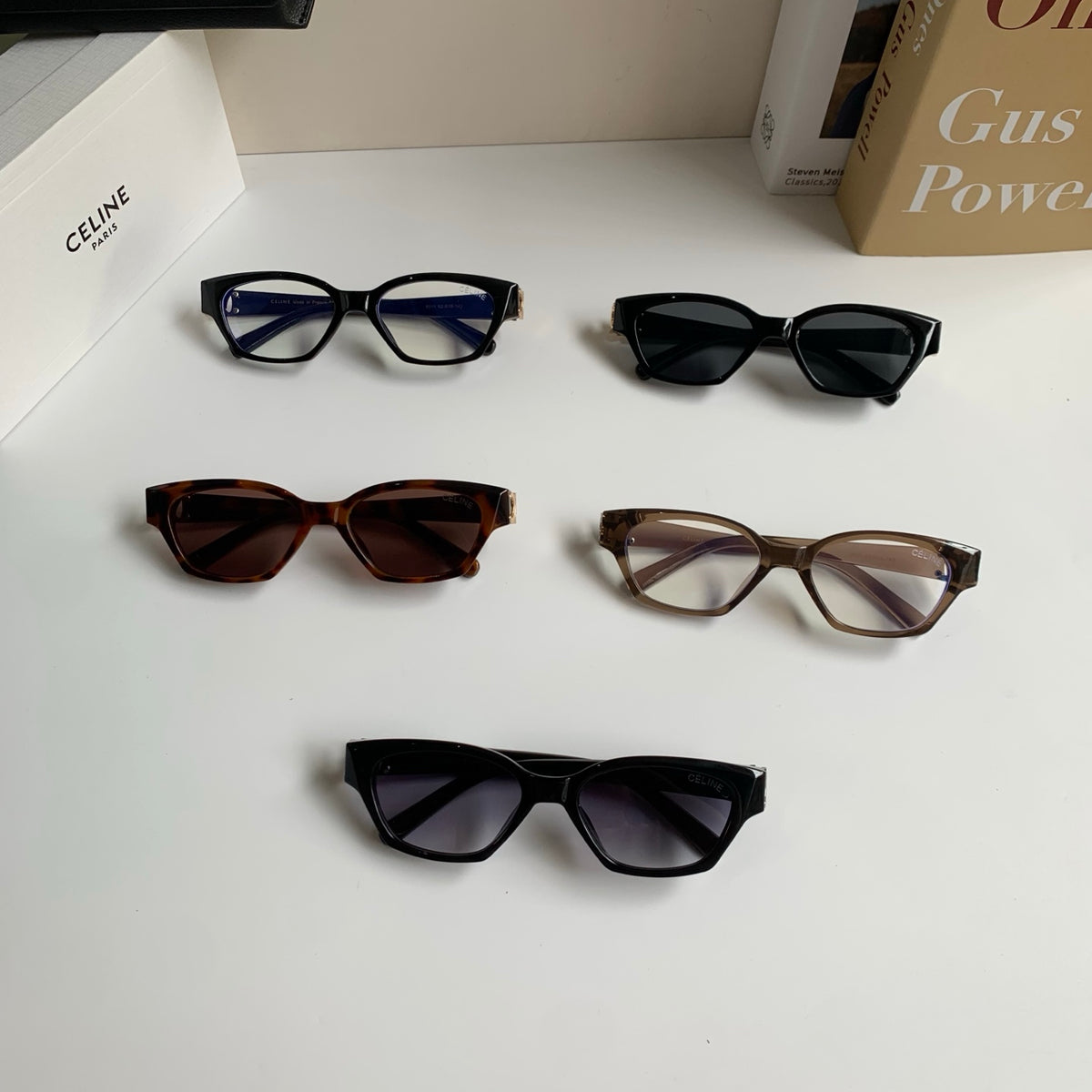 Celine Square Silver Lens Sunglasses for Men & Women - 415608 - detail image 10