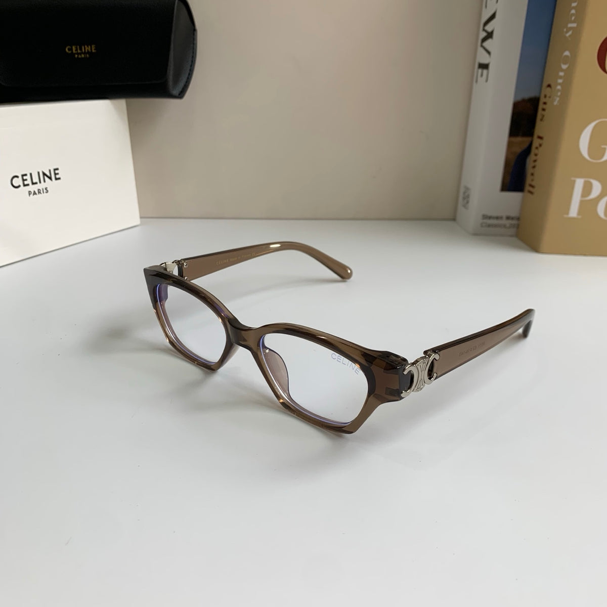 Celine Square Silver Lens Sunglasses for Men & Women - 486982 - detail image 2