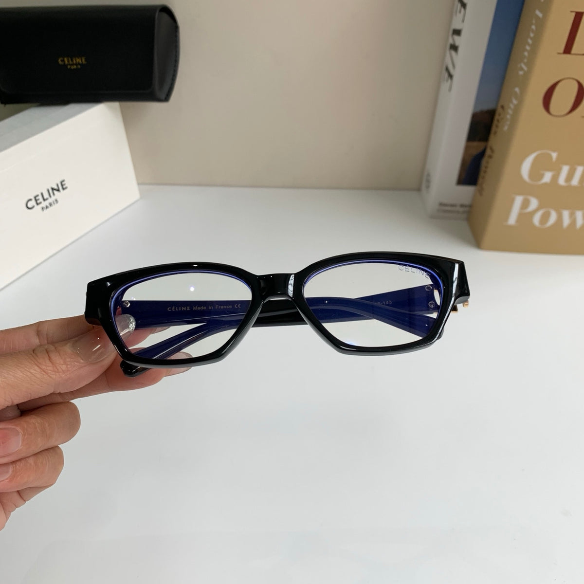 Celine Square Silver Lens Sunglasses for Men & Women - 486983 - detail image 3