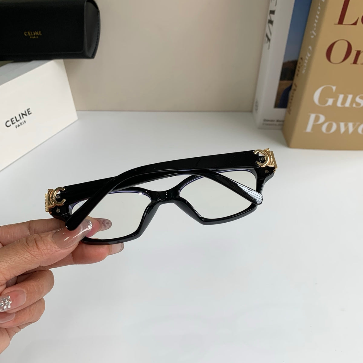 Celine Square Silver Lens Sunglasses for Men & Women - 415610 - detail image 9