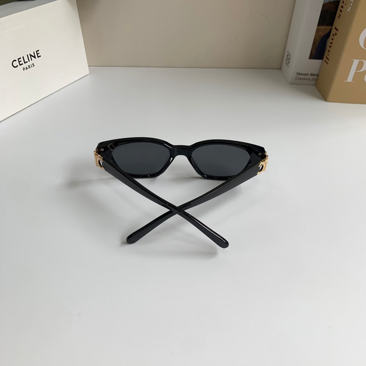 Celine Square Silver Lens Sunglasses for Men & Women - 415611 - detail image 6