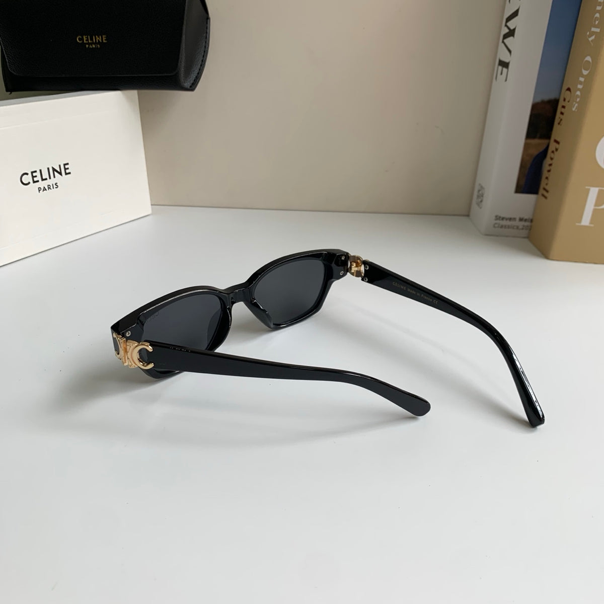 Celine Square Silver Lens Sunglasses for Men & Women - 415611 - detail image 7
