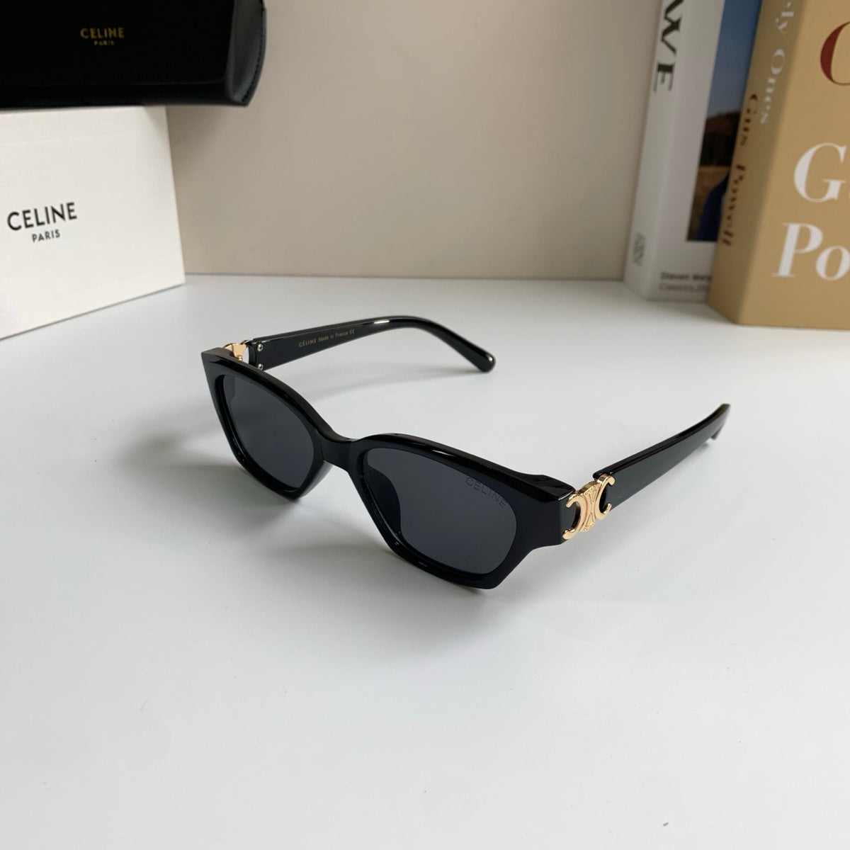 Celine Square Silver Lens Sunglasses for Men & Women - 415611 - detail image 2