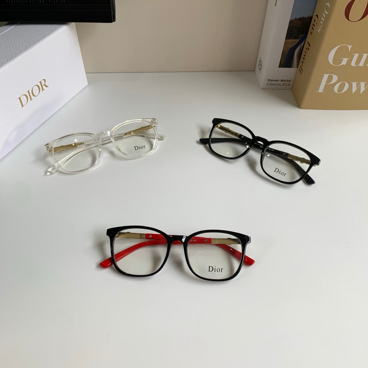 Dior Square Silver Lens Sunglasses for Men & Women - 486768 - detail image 10
