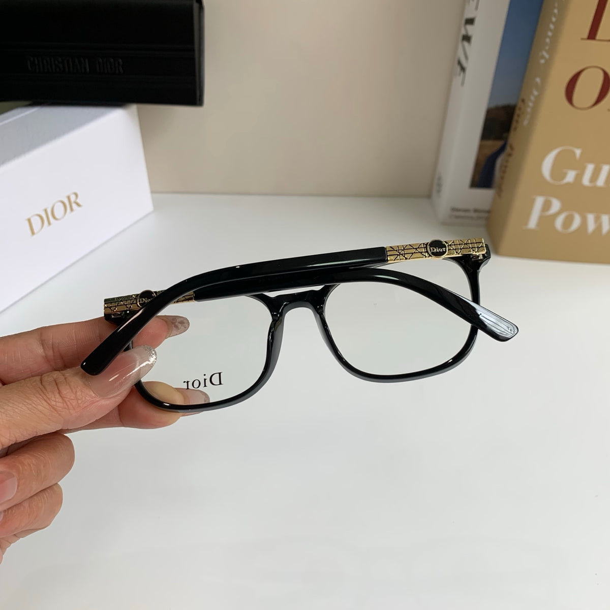 Dior Square Silver Lens Sunglasses for Men & Women - 415534 - detail image 6