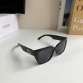 Dior Polarized Square Silver Lens Sunglasses for Men & Women - 398704
