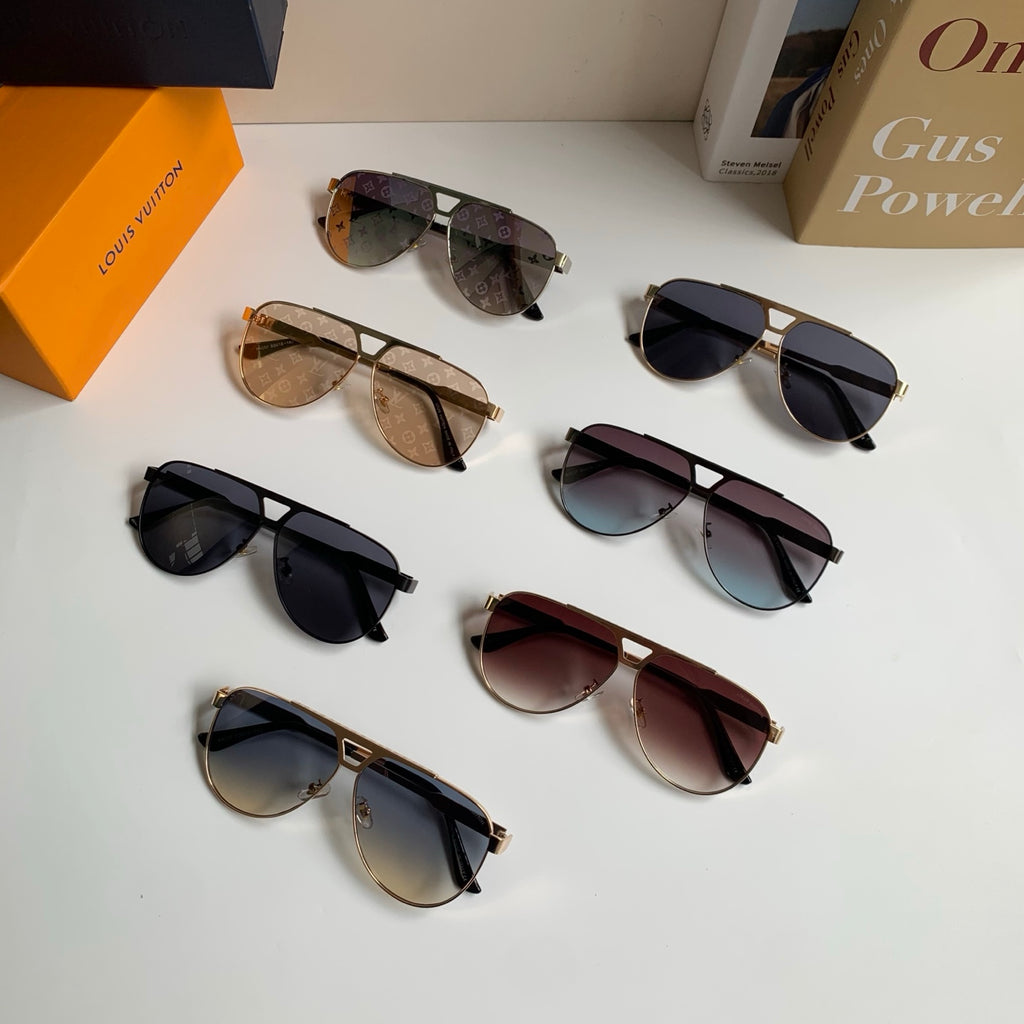 Louis Vuitton Metal Aviator Silver Lens Sunglasses for Men & Women - 431241 - detail image 9