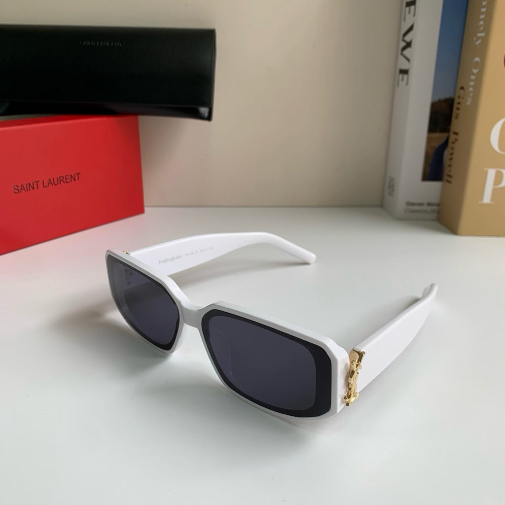 Saint Laurent Square Silver Lens Sunglasses for Men & Women - 449206 - detail image 2