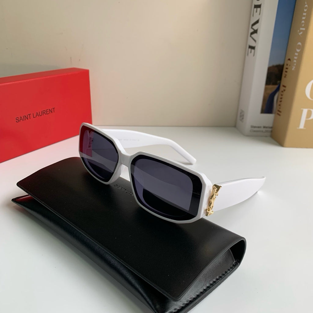 Saint Laurent Square Silver Lens Sunglasses for Men & Women - 449206 - detail image 5