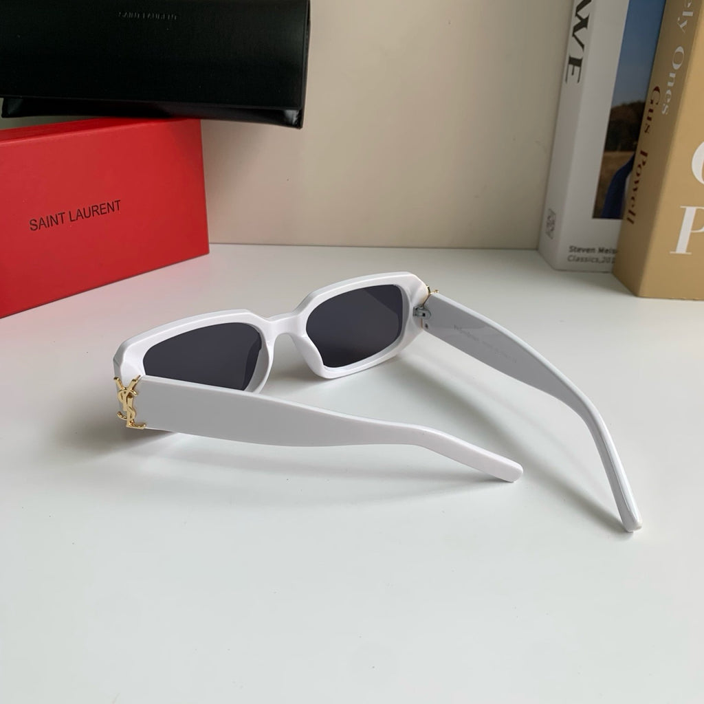 Saint Laurent Square Silver Lens Sunglasses for Men & Women - 449206 - detail image 6
