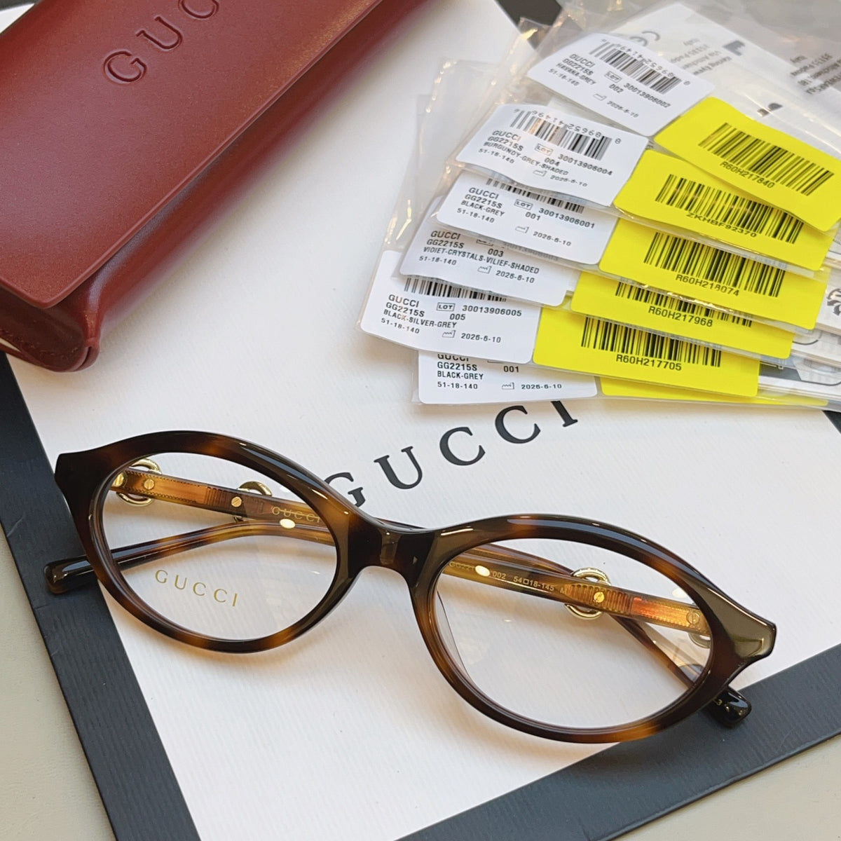Gucci GG2215S Fashion Red Lens Sunglasses for Men & Women - 448747 - detail image 5