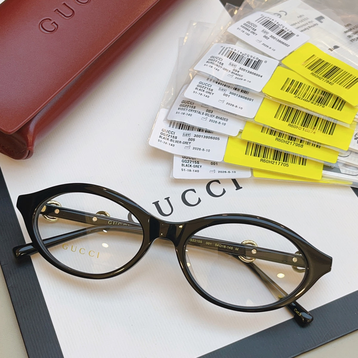 Gucci GG2215S Fashion Red Lens Sunglasses for Men & Women - 448747 - detail image 4