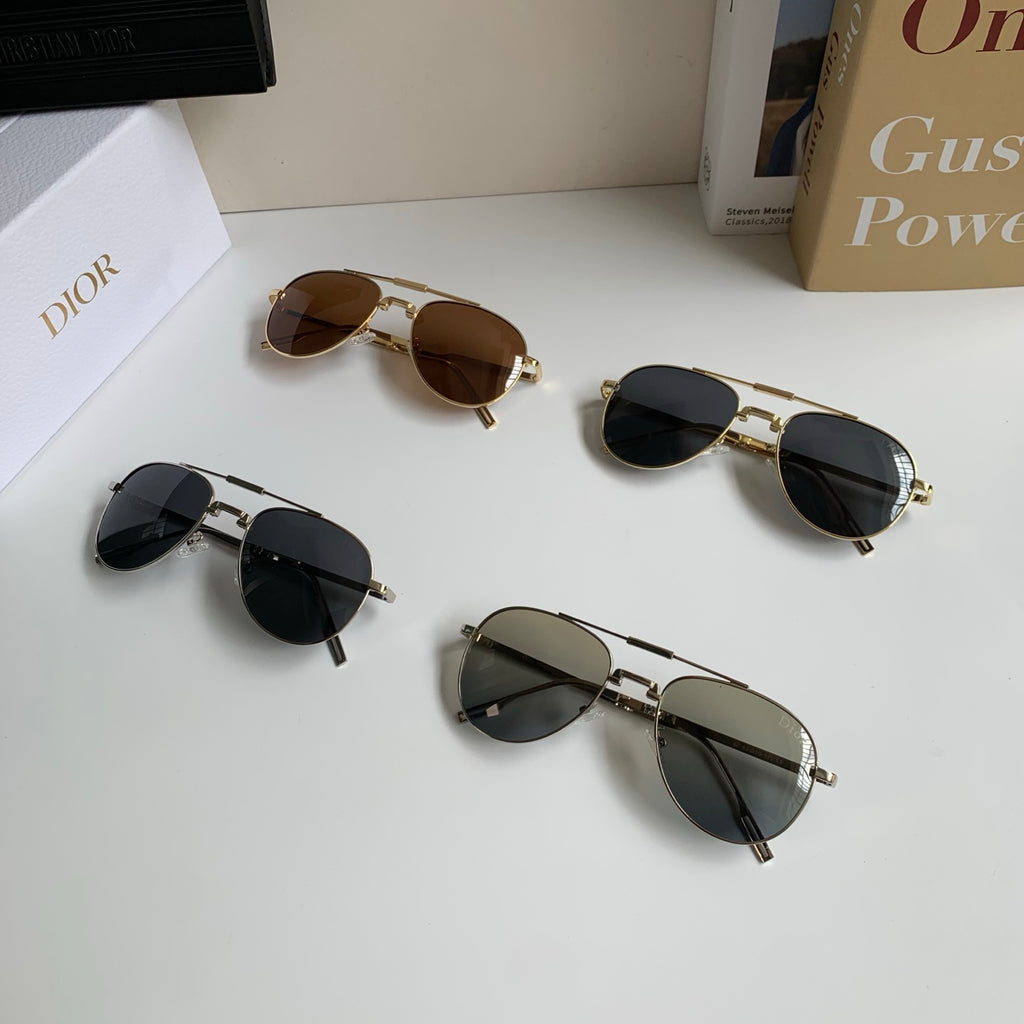 Dior Polarized Metal Fashion Silver Lens Sunglasses for Men & Women - 465412 - detail image 11